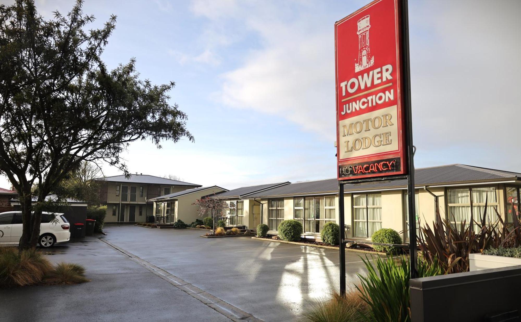 Tower Junction Motor alojamiento Christchurch Exterior foto